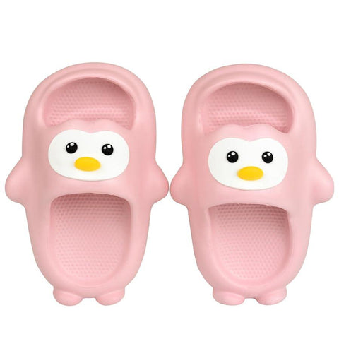Penguin Pink Slippers