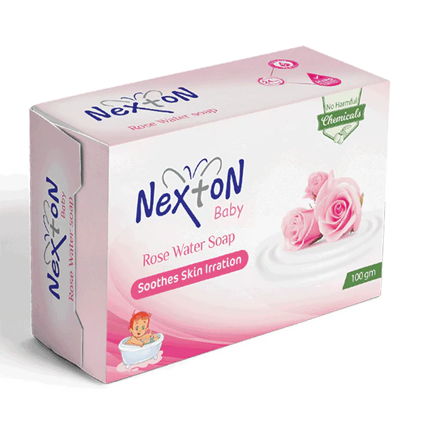 NEXTON BABY SOAP ROSE WATER 100GM