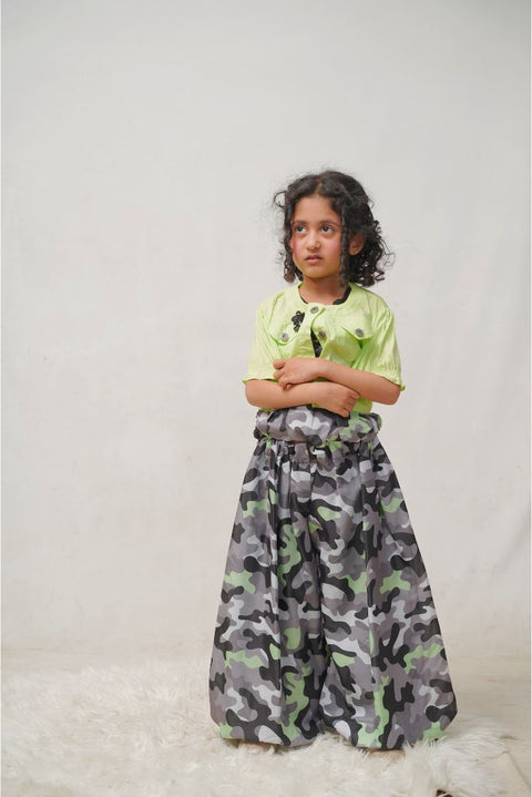 Camouflage Suit 3 Piece