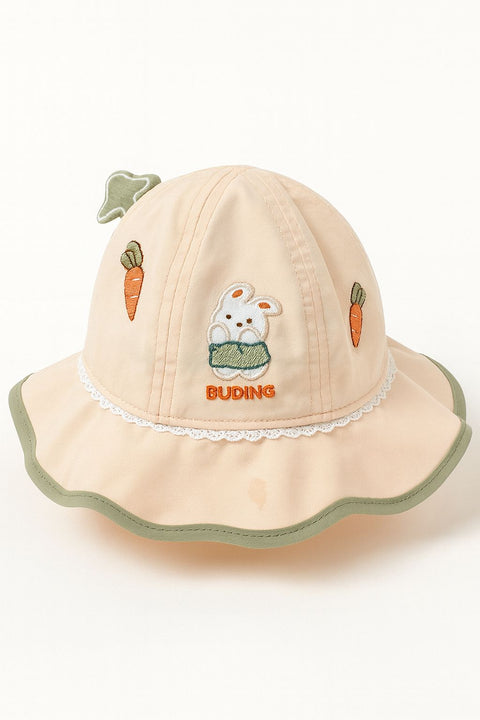 Buding Bunny & Carrot Baby Sun Hat