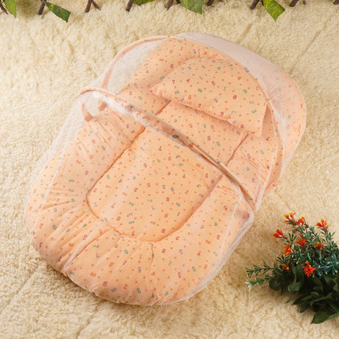 Fr Round Bed Net Printed