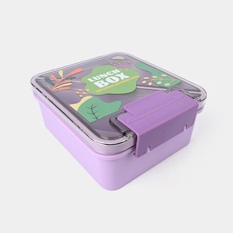 2 Side Medium Lunch Box With Spork