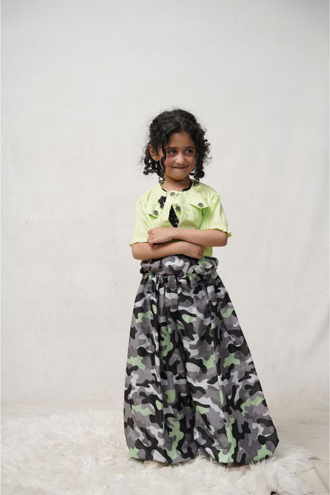 Camouflage Suit 3 Piece