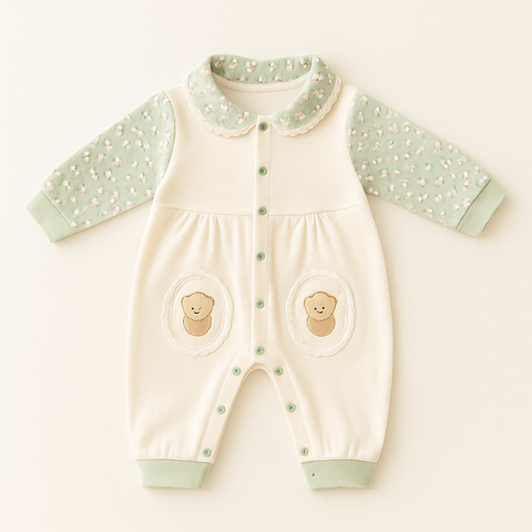 LITTLE GIRL BE HAPPY 2PCS SUIT