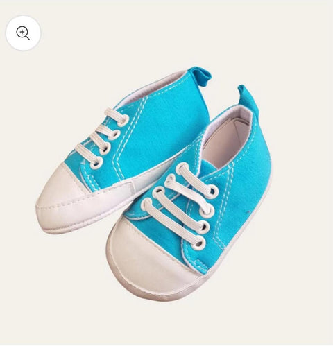 Blue Booties For Infants