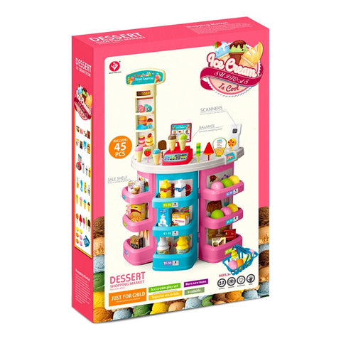 Musical 44 Pieces Supermarket Kitchen