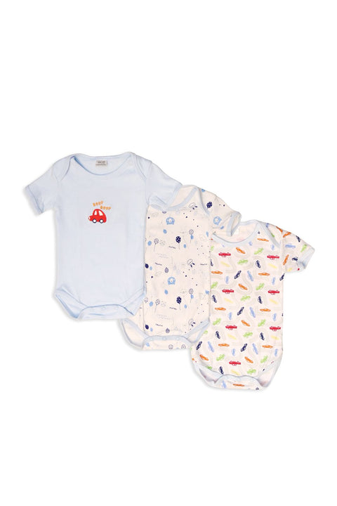 Baby Boy Bodysuit Set “ 3-Pack