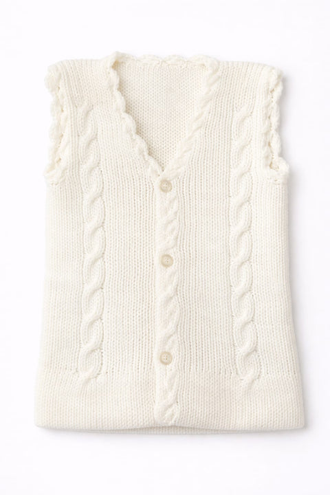 Woolen Vest Single PC F/C ( W)
