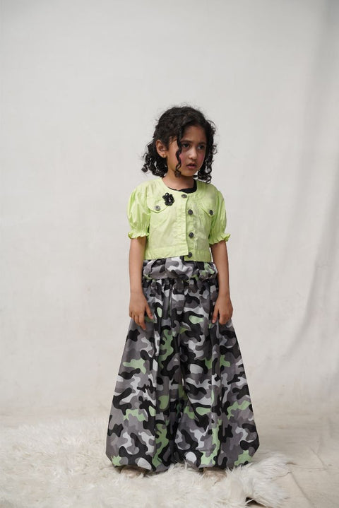 Camouflage Suit 3 Piece