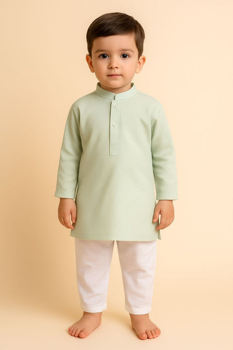 Boys' Minimal Classic Kurta Pajama Set