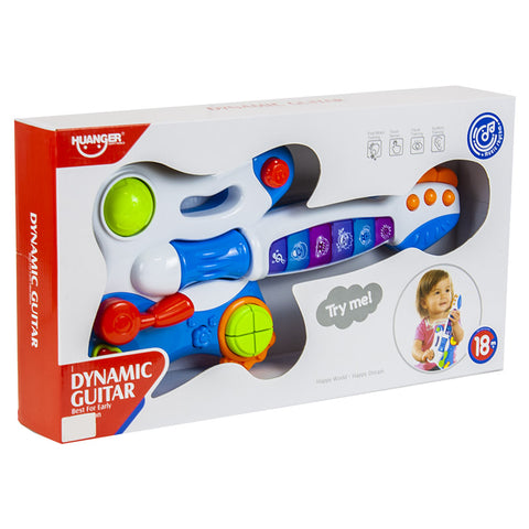 Children'S Musical Toy Guitar (Blue)