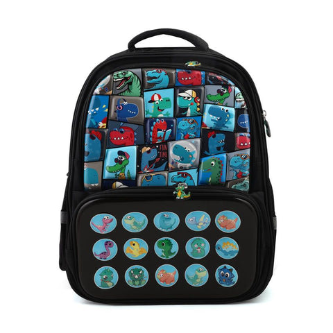 Kids School Backpack 16  - Black