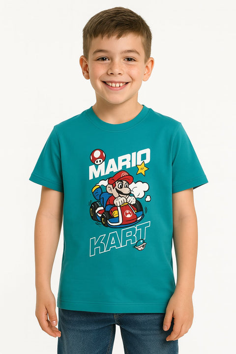 Mario Kart themed kids' T-shirt