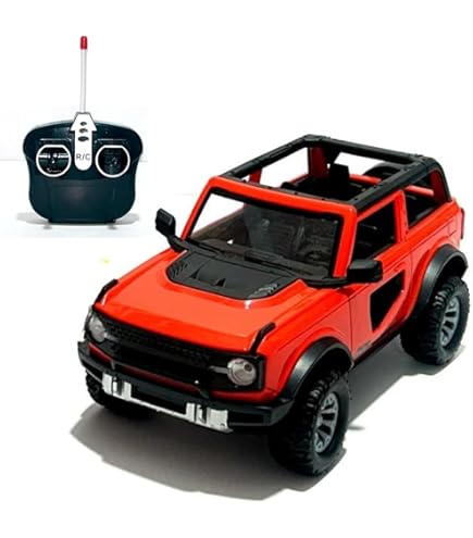 Red Remote Control Jeep Car With Usb