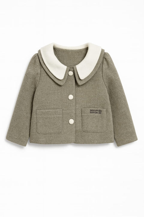 Khaddar Charm Coat & Frock Set