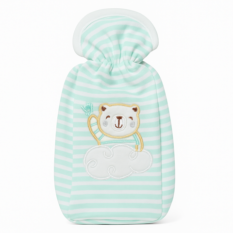 Mint Green Striped Feeder Cover