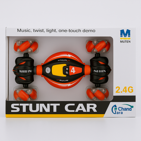 Red Stunt Rc Car 2.4G