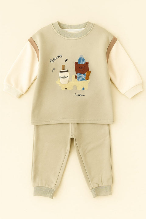 Coffee Bear Baby Suit