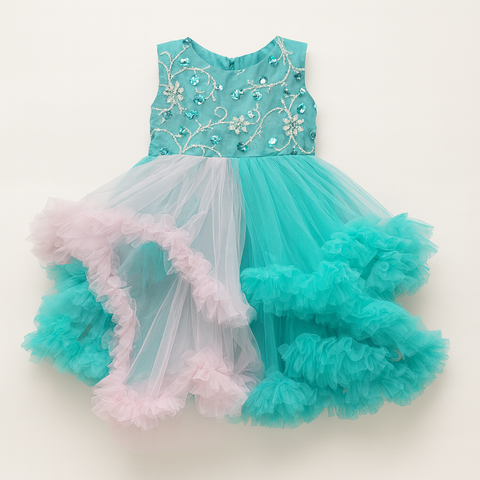 Cloudy Party Frock