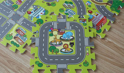 Eva Car Mat Puzzle (31X31)