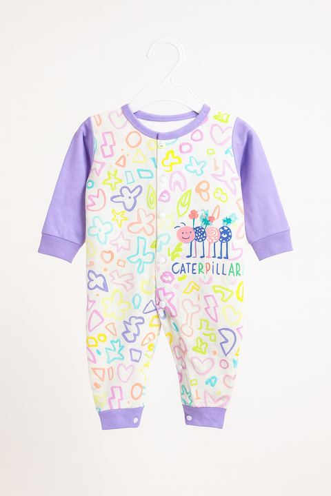 CATER PILLAR PRINTED ROMPER