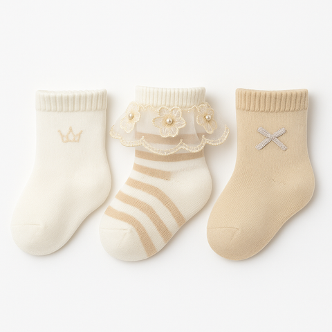 Ruffles & Stripes: Baby Sock Charm