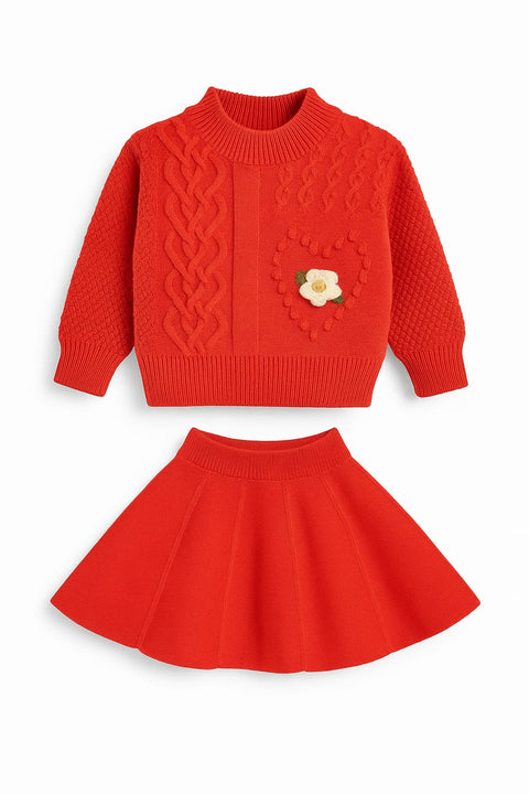SWEET ANGEL SKIRT SHIRT