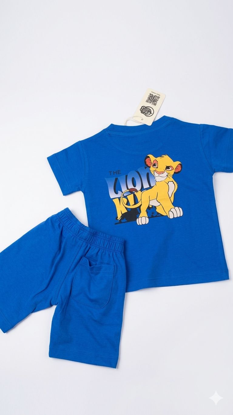 Lion Character Cotton Niker Shirt