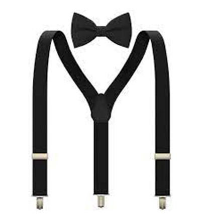 Bear (Blk) Suspender Card