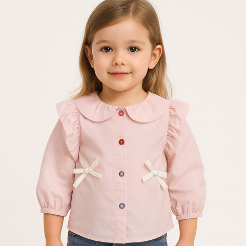 Pink Bow Top
