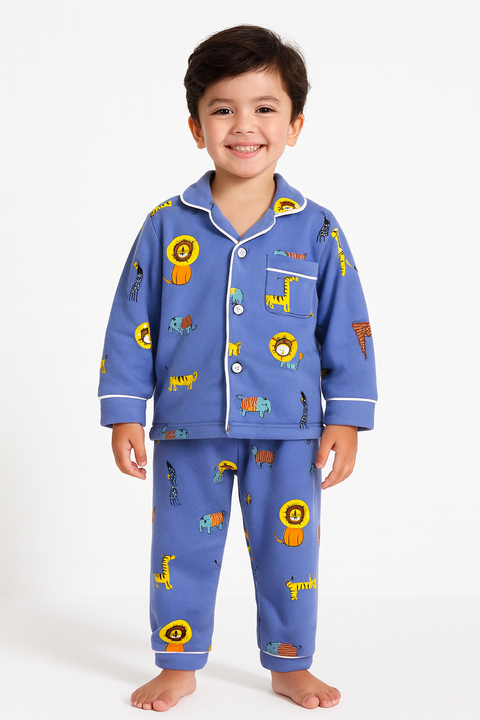VELVET MIX NIGHT SUIT