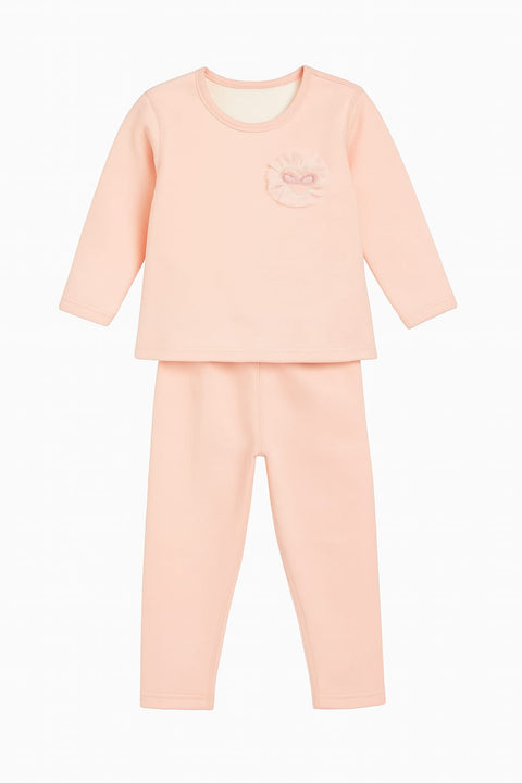 Velvet Suit Girls 2Pc