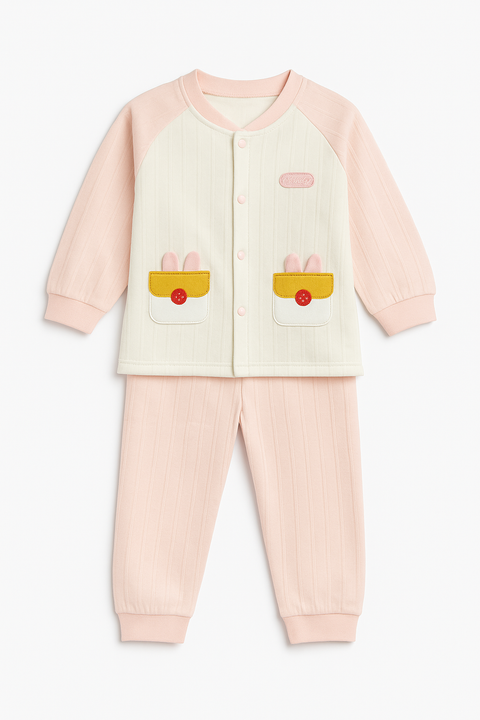 PAJAMA SUIT VELVET MIX