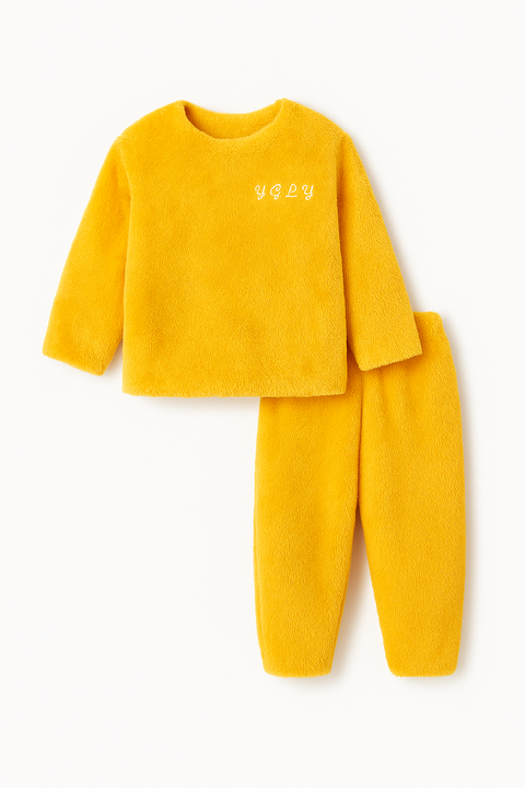 FLUFFY PAJAMA SET