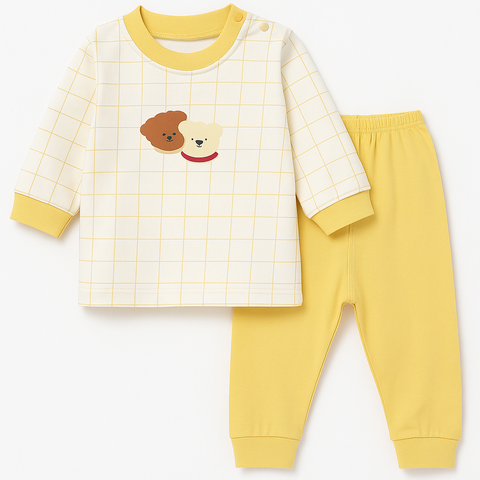 2-PCS  SUIT BABY AND BABA