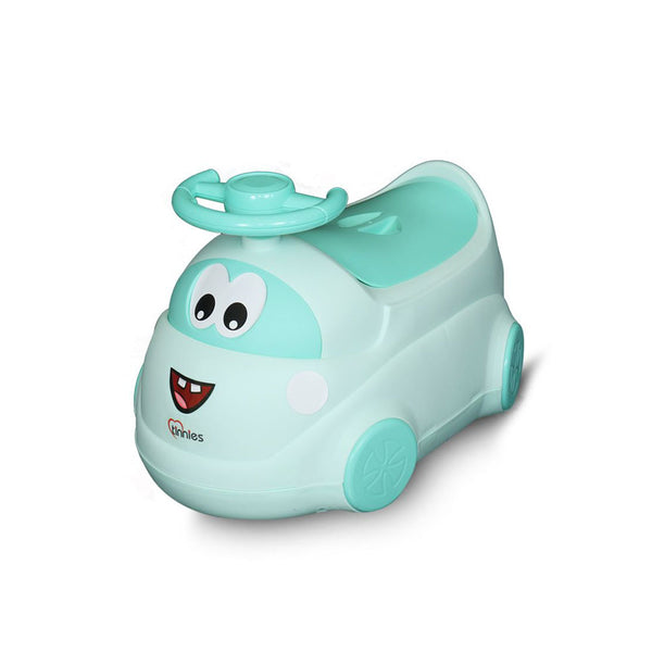Tinnies Baby Driver Potty Chair-Cyan