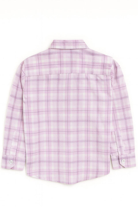 Boys Check Shirt Full Sleeve Cotton