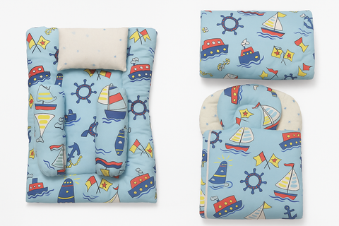 Baby Bed Set 8-PCS