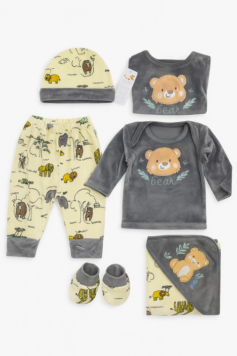 Jungle Bear Baby 7-Pcs Winter Starter Set