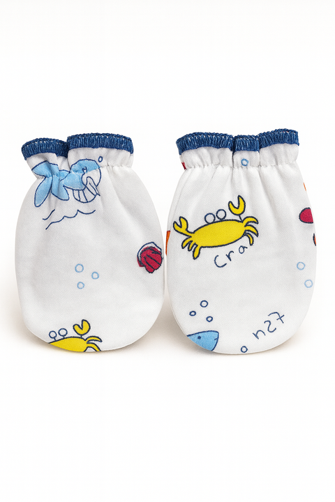 Kidzo Baby Mittens Printed