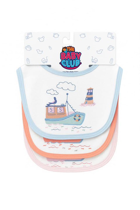 Baby Club 3-Pcs Terry Bib Set