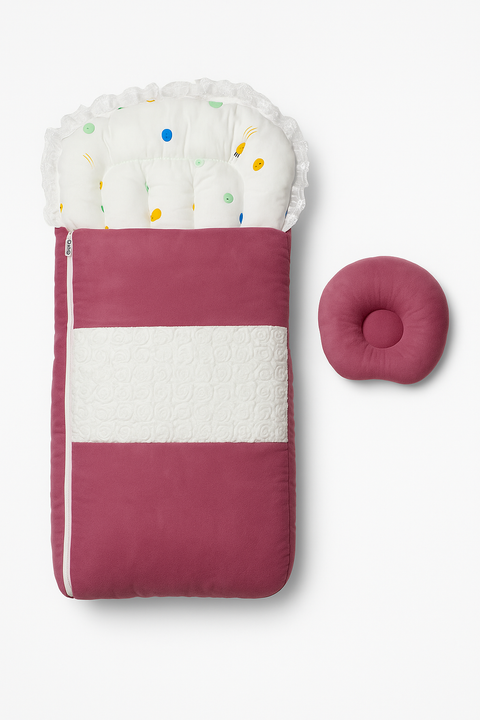 L/M Kidzo Velvet Carry Nest  D Zip