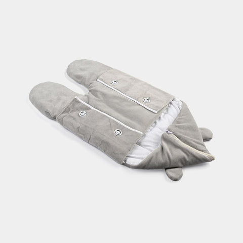 Kidzo Velvet Roumper Style Carry Nest Hooded
