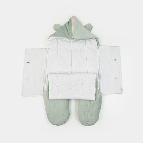 Kidzo Velvet Roumper Style Carry Nest Hooded