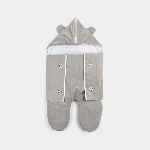 Kidzo Velvet Roumper Style Carry Nest Hooded