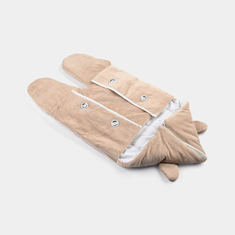 Kidzo Velvet Roumper Style Carry Nest Hooded