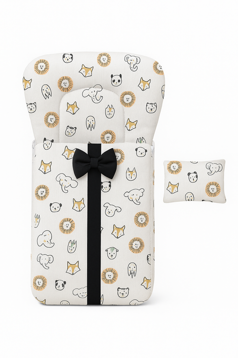 KIDZO CARRY NEST D ZIB BOW PATTI MUSLIN