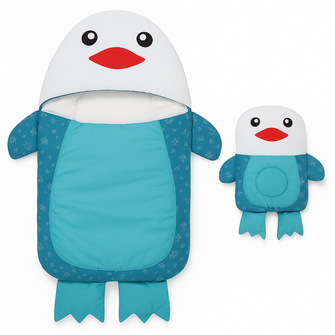 Kidzo Carry Nest Penguin Printed