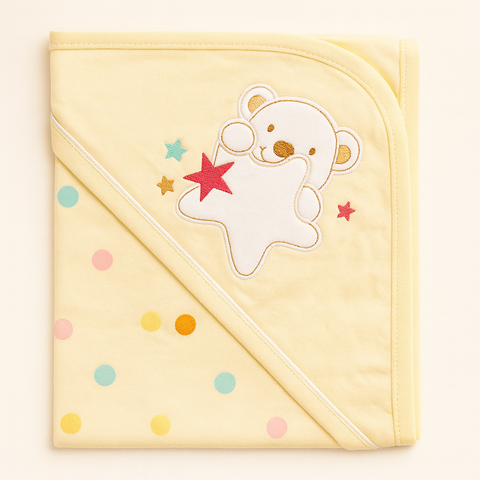 Little Moon Wraping Sheet Emb+Print
