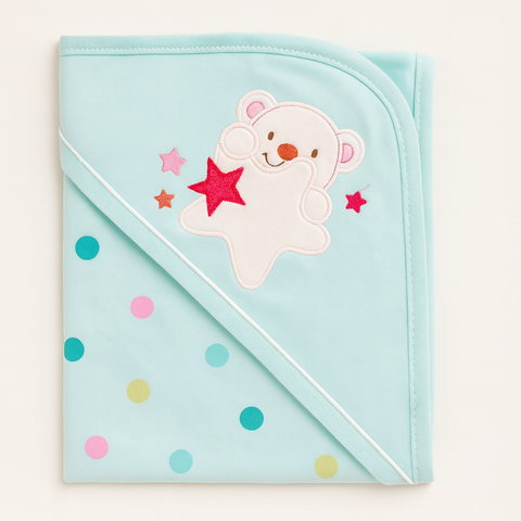 Little Moon Wraping Sheet Emb+Print